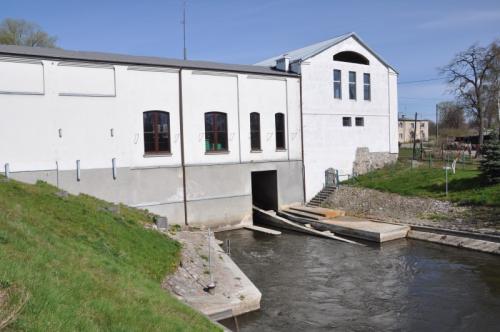 EW Stocki Młyn - 1x500 kVA, generator synchroniczny (obiekt modernizowany na rzece Wierzyca)