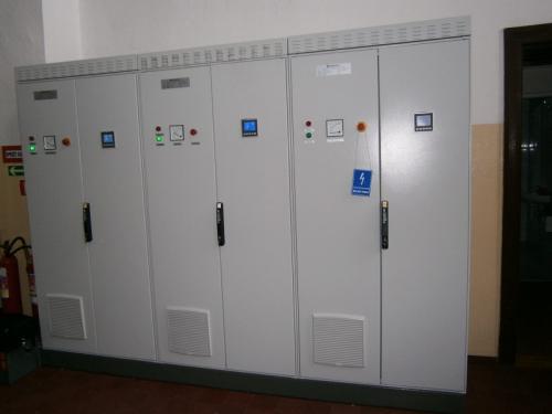EW Strzegomino - 3 hydrozespoły o łącznej mocy 4110 kVA, generatory synchroniczne (obiekt modernizowany na rzece Słupia)