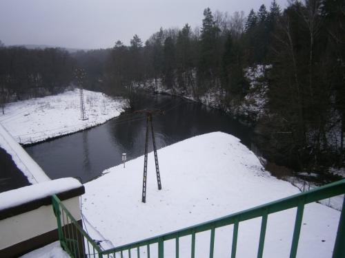EW Strzegomino - 3 hydrozespoły o łącznej mocy 4110 kVA, generatory synchroniczne (obiekt modernizowany na rzece Słupia)