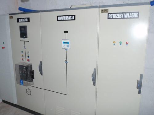 EW Rzeszów - 1 x 800 kW, generator asynchroniczny (elektrownia nowa na rzece Wisłok)