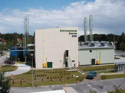 EC Gazowa - Matarnia w Gdańsku  - z silnikami gazowymi 2 x 1 MVA (rejon ZE Energa Gdańsk)